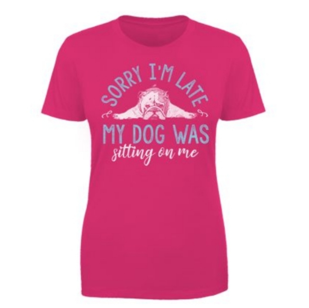 NWT Woman's Dog Short Sleeve T-Shirt